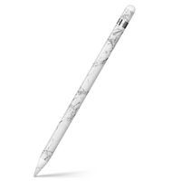 igsticker Ultra Thin Protective Body Stickers Skins Universal Decal Cover for Apple Pencil 1st Generation (Apple Pencil Not Included) 012818 Marble　Gray　Monotone
