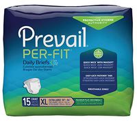 Prevail Per-Fit Briefs [PER-FIT FRONTAL TAPE BRFS X]