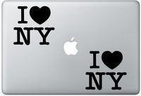 I Love Ny HenryDecalZD0615 Set Of Two (2x) , Decal , Sticker , Laptop , Ipad , Car , Truck