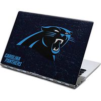 Skinit Decal Laptop Skin for Yoga 910 2-in-1 14in Touch-Screen - Officially Licensed NFL Carolina Panthers Distressed Design