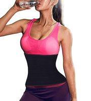 Lelinta Waist Trimmer Adjustable Weight Loss Back Support Belt Belly Fat Burner Sweat Slimming Shapers for Women