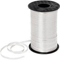 Curling Ribbon 3/16 Inch X 500 Yards White Pkg/3