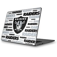 Skinit Decal Laptop Skin for MacBook Pro 15 (2011-2012) - Officially Licensed NFL Oakland Raiders Silver Blast Design