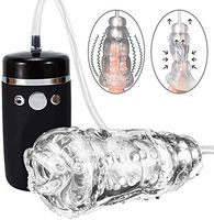 Massagrel Smart Electric Oral Automatic Cūp Suck Oral-Cup Induced Deep Throat Sucking Stimulation Toy for Men and Male Adullt Toy,T-Shirt