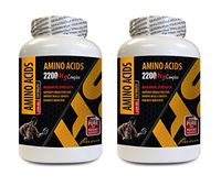 Muscle Building pre Workout Supplement - Amino ACIDS 2200 mg Complex - Maximum Strength - l-arginine Plus #1 l-arginine Supplement - 2 Bottles 300 Tablets