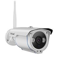 Sricam Wireless Security Camera Outdoor, 720P Motion Detection WiFi Camera, Night Vision, IP 66 Weatherproof, 4X Digital Zoom, MicroSD Recording