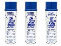 18 Oz. Thor Stainless Steel Cleaner & Polish (3 Cans): Clean and Polish Stainless Steel Appliances Including Brass, Copper, Aluminum, Formica and Porcelain Surfaces