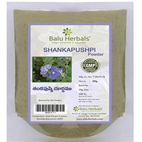 2 X Balu Herbals Shankapushpi - Convolvulus Pluricaulis, Sankh Pushpi, Kambumalini, Sankaphuli Powder 100g