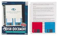 Avery(R) Disk And Document Sheet Protectors, Top Loading, Pack Of 3