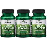 Swanson Russian Rejuvenator - Featuring Dhqvital 60 Caps 3 Pack