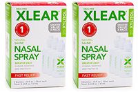 Xlear Saline Nasal Spray with Xylitol - 0.75 oz - 3 ct (2 Pack)