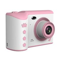 edited 2.8 inch Screen Practical Children Front Rear Double Lens HD Camera Digital