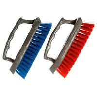 Iron Paint Handle Scrub Brush With Hard Bristles Scrubber Floor Carpet Cleaning