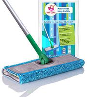 Microfiber Mop Pads Compatible with Swiffer Sweeper, 4-Pack