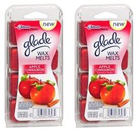 Glade Wax Melts Apple Cinnamon 8 ct. (Pack of 2)