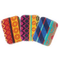 Scrub-Wow: The Original European Scrubby. Non-Scratching Scouring Cleaning Pads. Heavy-Duty Reusable Household Cleaning Cloth, Safe for Teflon, Enviro-Friendly, Dishwasher Safe, Assorted Colors