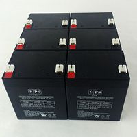 12v 5Ah APC SMX3000RMLV2U UPS Replacement Battery SPS Brand (6 Pack)
