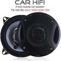 Car Sound Speaker (Pair) Auto Audio Music Stereo Full Range Frequency Hifi Horn Non-destructive Installation 4"