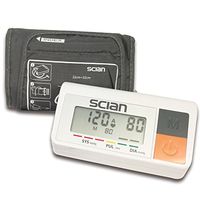 Scian Automatic Blood Pressure Monitor LD-535, FDA Approved Digital Upper Arm Cuff, WHO Hypertension, Irregular Heart Beat Indicators with Cuff One Size Fits All Cuff