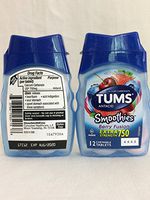 Tums Smoothies, Berry Fusion, 12-Count (Pack of 2)