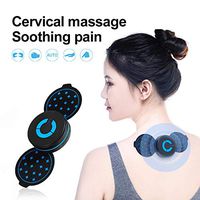 FEDBNET Portable Mini Electric Neck Massager Cervical Massage Stimulator Pain Relief,Magic Muscle Pain Relief Machine, Wireless Neck Massager - Multifunction