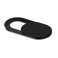 Semoic 3pcs Plastic Camera Shield Stickers Notebook PC Tablet PC Mobile Anti-Hacker Peeping Protection Privacy Cover Black