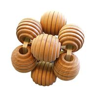 Stress Genius Stress Ball, Massage Ball, for Therapeutic Relief, Grip Strength, Muscle Knots, Trigger Point Therapy