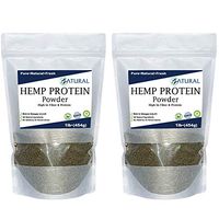 100% Pure Hemp Protein - Canadian farmed - All Natural - High Protein - High Fiber (2 Pounds)