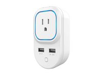 Monoprice Z-Wave Plus Smart Plug and Repeater with 2 USB Ports
