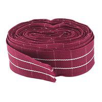 uxcell Polyester Lattice Pattern Hair Bands Ties DIY Decorative Ribbon 10 Yards Burgundy