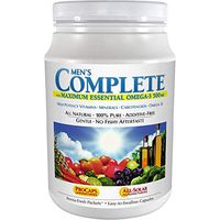 Andrew Lessman Multivitamin - Men's Complete with Maximum Essential Omega-3 500 mg 60 Packets – 30+ High Potencies of All Nutrients, Essential Vitamins, Minerals & Carotenoids. No Additives