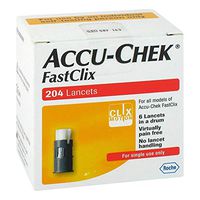Accu-Chek Fastclix 200 Plus 4 Lancets - 200