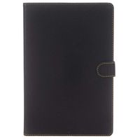 Jennyfly 9.7 inch iPad Pro Case, Lightweight Premium PU Leather Folio Hand Free Stand Case Screen Protector Cover with Card Slot for 2016 iPad Pro 9.7 - Black