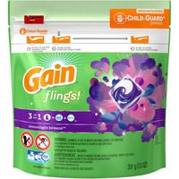 Gain flings! Laundry Detergent Pacs (Moonlight Breeze, 16 count)