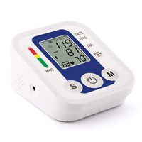 Blood Pressure Monitor Blood Pressure Monitor Upper Arm for Home Use with Large LCD Display Automatic Measure Blood Pressure and Heart Rate 2 Sets of User Memories Blood Pressure Monitor Upper arm