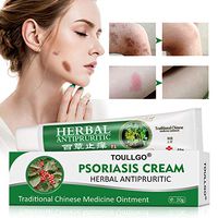 Psoriasis Cream, Psoriasis Treatment, Seborrheic Dermatitis Cream, Chinese Herbal Ointment for Psoriasis, Dermatitis, Eczema and Pruritus, 20g