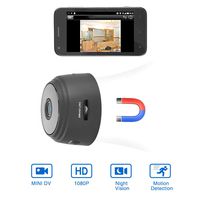 A9 HD 1080P Remote Wireless Hidden Camera Night Vision Security System Mini Cam WiFi Motion Detection Indoor Home Small ...