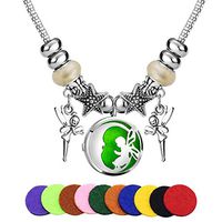 Essential Oil Diffuser Necklace Aromatherapy - Fendisi Women Pendant Locket Jewelry (bee)