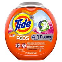 Tide Pods Plus Downy He Turbo Laundry Detergent Pacs, April Fresh, 54 Count
