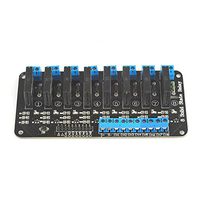 SainSmart 5V 2A 8 Channel Solid State Relay Module High Level Trigger Black for Arduino Uno Duemilanove MEGA2560 MEGA1280 ARM DSP PIC