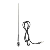 Suuonee Automotive Antennas, 18.5" Universal Car Roof Fender Radio AM/FM Aerial Antenna 180°Swivel