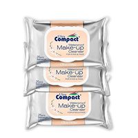 Makeup Remover Wipes, Facial Cleansing Towelettes, Waterproof Makeup Removing, Hypoallergenic,Tested, Makeup Remover for Face and Eyes, 25 (3)