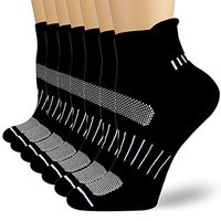Compression Socks for Women and Men, Compression Ankle Socks, Regular wear, Fashion wear -Say Goodbye to Your Pain (Assorted7, Small/Medium)