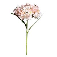 Kaniem Artificial Flowers Hydrangea Decoration for Home Party Wedding Fake Silk Flower Colored Decor (B)