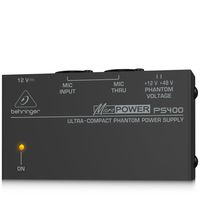 Behringer Micropower PS400 Ultra-Compact Phantom Power Supply
