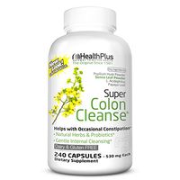 Health Plus Inc Super Colon Cleanse 530 mg 240 Capsules