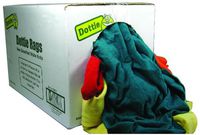 L.H. Dottie RGZ25 Wiping Rags, Recycled, 25-Pound Box