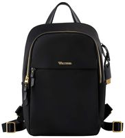 Wolfrealm Laptop Backpack for Women&Men Business Backpack Purse Lightweight Rucksack Waterproof College School Pack Notebook Bag (14 inches with Sleeve, Black)