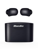 Bluetooth 5.0 Wireless Earbuds, Bluedio T Elf 2 True Wireless Touch Headphones in-Ear Earphones with Charging Case, Mini Car Headset Built-in Mic for Cell Phone/Sports, 6Hrs Playtime, LED Indicator