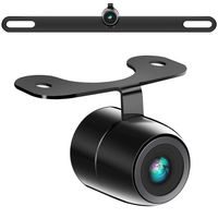 Backup Camera for Car, Upgraded Waterproof HD Hidden License Plate Vehicle Backup Cameras, Night Vision 150° Wide View Angle Rear View Camera for 12V Universal Cars, SUV, RV Fit All Monitors by Leeran